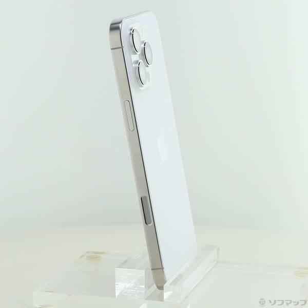 〔中古〕Apple(アップル) iPhone16 Pro Max 256GB ホワイトチタニウム FYWH3J／A SIMフリー〔368-ud〕 |  | 03