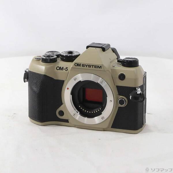 〔中古〕OMSYSTEM OM-5 Mark II ボディ サンドベージュ〔297-ud〕 | 