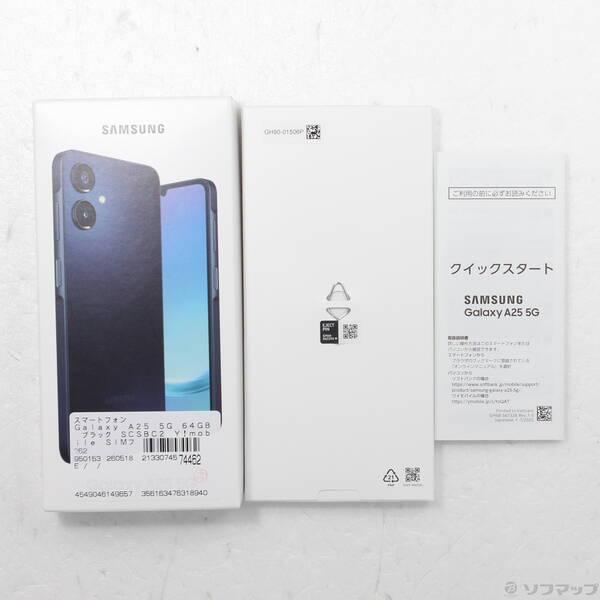 〔中古〕ワイモバイル Galaxy A25 5G 64GB ブラック SCSBC2 Y!mobile SIMフリー〔262-ud〕 |  | 04