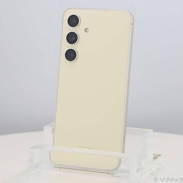 〔中古〕SAMSUNG(サムスン) Galaxy S24 256GB アンバーイエロー SM-S921QZYESJP SIMフリー〔262-ud〕 | 