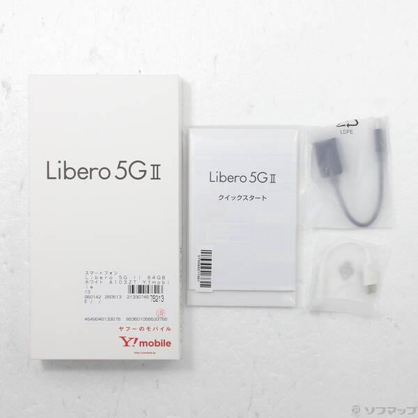 〔中古〕ZTE Libero 5G II 64GB ホワイト A103ZT Y!mobile SIMフリー〔349-ud〕 |  | 04
