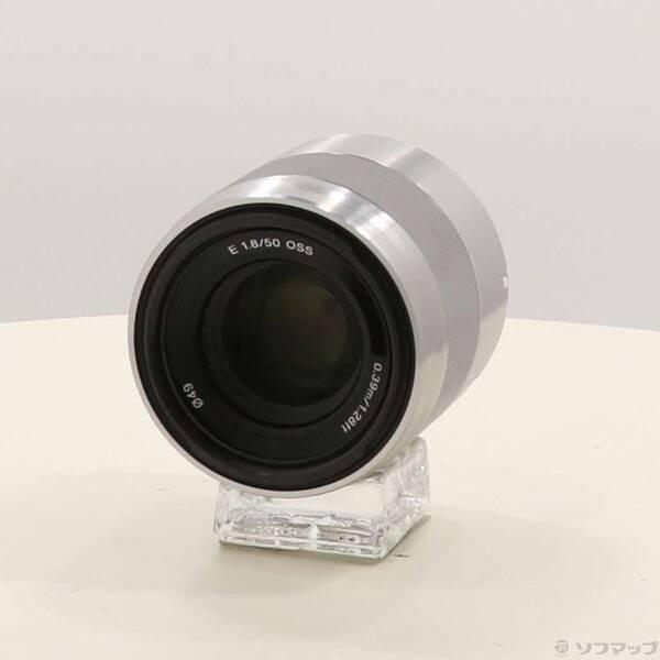 〔中古〕SONY(ソニー) E 50mm F1.8 OSS SEL50F18 Eレンズ／シルバー〔262-ud〕 | 