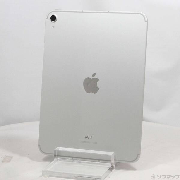 〔中古〕au iPad 第10世代 256GB シルバー MQ6T3J／A auロック解除SIMフリー〔371-ud〕 | 