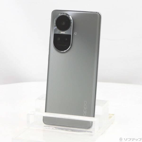 〔中古〕OPPO(オッポ) OPPO Reno10 Pro 5G 256GB シルバーグレー SBOPRENO10P Softbank SIMフリー〔262-ud〕 | 