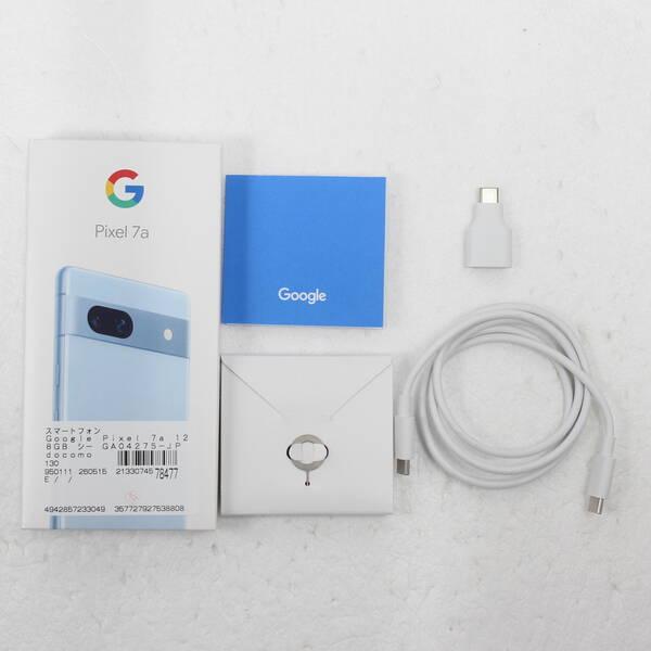 〔中古〕GOOGLE(グーグル) Google Pixel 7a 128GB シー GA04275-JP docomo SIMフリー〔305-ud〕 |  | 04