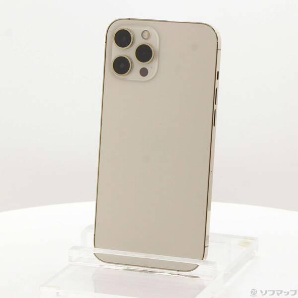 〔中古〕Apple(アップル) iPhone12 Pro Max 128GB ゴールド MGCW3J／A SIMフリー〔269-ud〕 | 