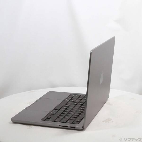 〔中古〕Apple(アップル) MacBook Pro 14.2-inch Late-2023 MTL73J／A Apple M3 8コアCPU_10コアGPU 8GB SSD512GB スペースグレイ 〔26.3 Tahoe〕〔371-ud〕 |  | 01