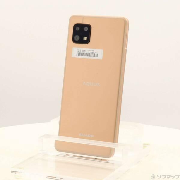 〔中古〕SHARP(シャープ) AQUOS sense6s 64GB ライトカッパー SH-RM19s 楽天 SIMフリー〔295-ud〕 | 