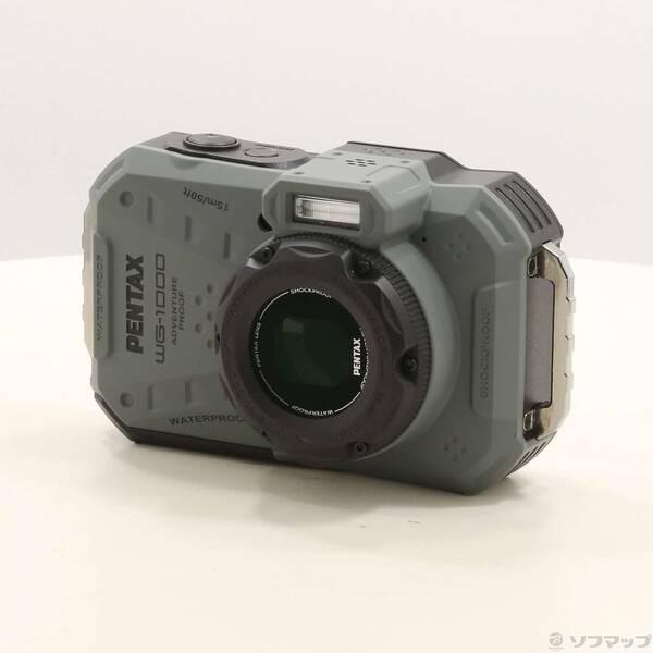 〔中古〕PENTAX(ペンタックス) PENTAX WG-1000 オリーブ〔198-ud〕 | 