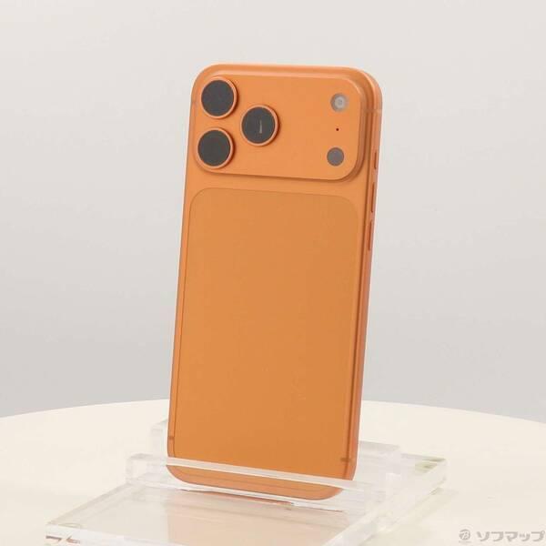 〔中古〕Apple(アップル) iPhone17 Pro Max 2TB コズミックオレンジ MFYK4J／A SIMフリー〔371-ud〕 | 