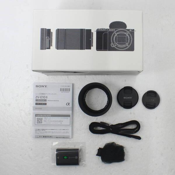〔中古〕SONY(ソニー) VLOGCAM ZV-E10 II ダブルズームレンズキット ブラック ZV-E10M2X B〔352-ud〕 |  | 05