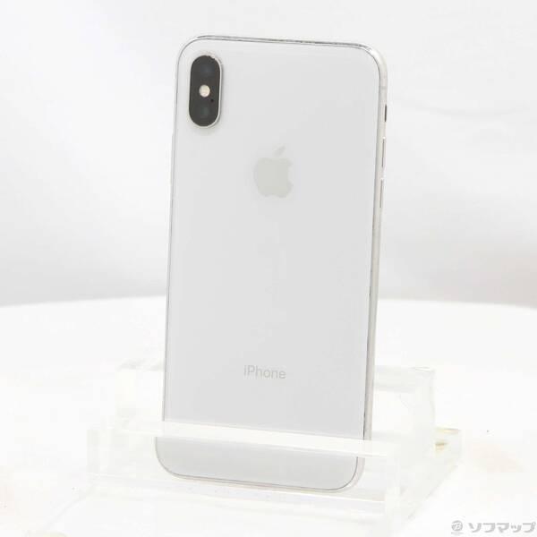 〔中古〕Apple(アップル) iPhoneX 64GB シルバー MQAY2J／A SIMフリー〔247-ud〕 | 