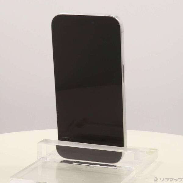 〔中古〕Apple(アップル) iPhone15 Pro 128GB ホワイトチタニウム MTU83J／A SIMフリー〔198-ud〕 |  | 02