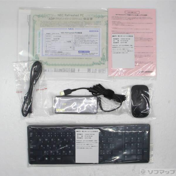 〔中古〕NEC(エヌイーシー) LAVIE A27 PC-A2795JAB ファインブラック 〔NEC Refreshed PC〕 ≪メーカー保証あり≫〔198-ud〕 |  | 04