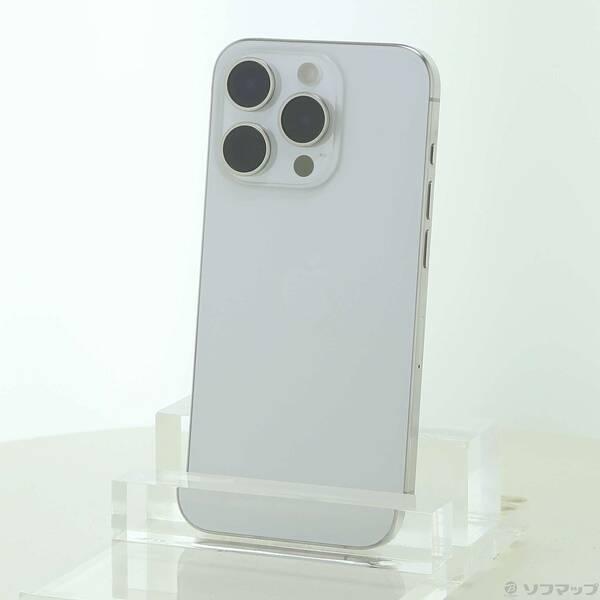 〔中古〕Apple(アップル) iPhone15 Pro 128GB ホワイトチタニウム MTU83J／A SIMフリー〔262-ud〕 | 