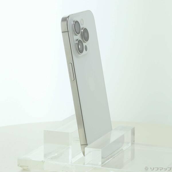 〔中古〕Apple(アップル) iPhone15 Pro 128GB ホワイトチタニウム MTU83J／A SIMフリー〔262-ud〕 |  | 03