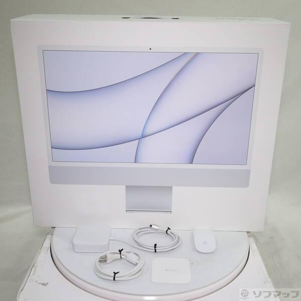〔中古〕Apple(アップル) iMac 24-inch Mid-2021 MGTF3J／A Apple M1 8コアCPU_7コアGPU 16GB SSD512GB シルバー 〔15.7 Sequoia〕〔262-ud〕 |  | 04