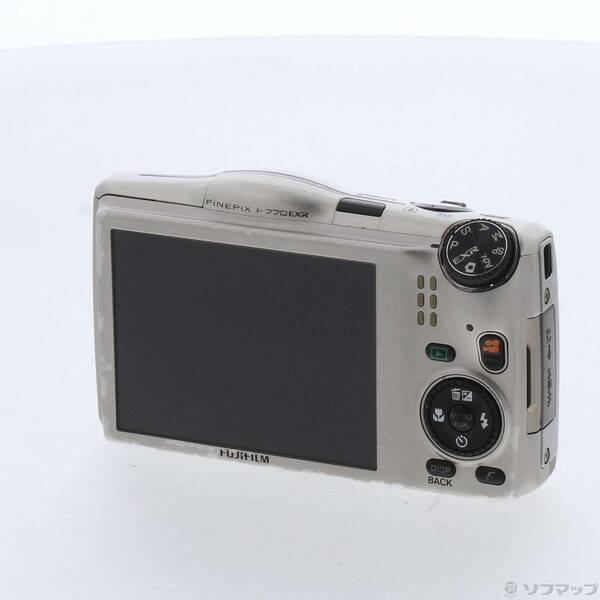 〔中古〕FUJIFILM(フジフイルム) FinePix F770EXR (1600万画素／20倍／シャンパンゴールド／SDXC)〔269-ud〕 |  | 02