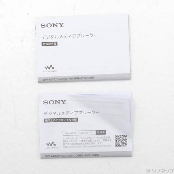 〔中古〕SONY(ソニー) WALKMAN A100シリーズ メモリ16GB+microSD ブルー NW-A105〔377-ud〕 |  | 04