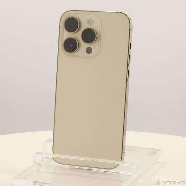 〔中古〕Apple(アップル) iPhone14 Pro 256GB ゴールド MQ173J／A SIMフリー〔377-ud〕 | 