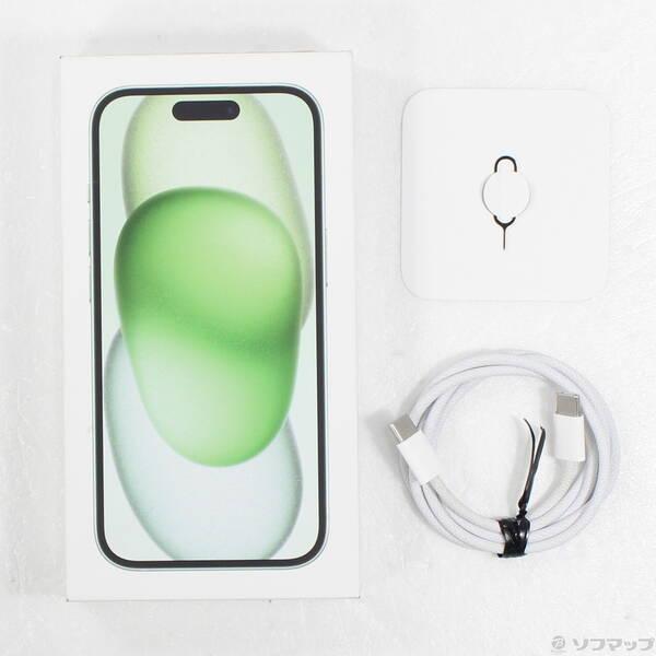 〔中古〕Apple(アップル) iPhone15 128GB グリーン MTMM3J／A SIMフリー〔371-ud〕 |  | 04