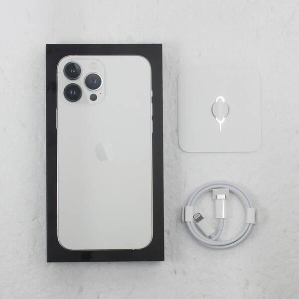 〔中古〕Apple(アップル) iPhone13 Pro Max 128GB シルバー MLJ53J／A SIMフリー〔262-ud〕 |  | 04