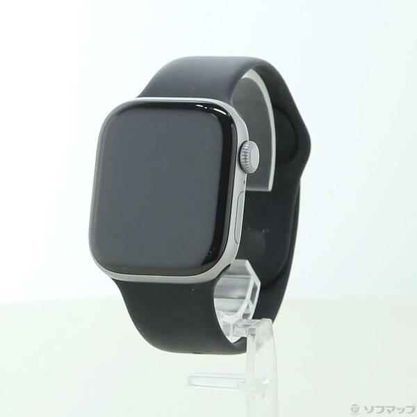 〔中古〕Apple(アップル) Apple Watch Series 11 GPS 42mm スペースグレイアルミニウムケース ブラックスポーツバンド〔198-ud〕 | 