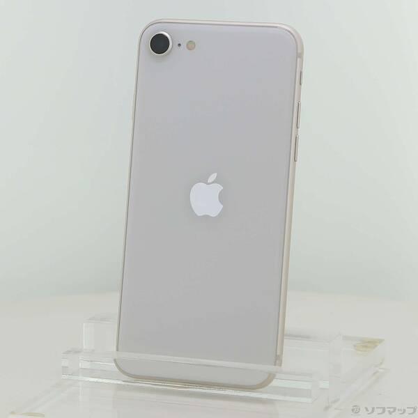 〔中古〕Apple(アップル) iPhone SE 第3世代 64GB スターライト MMYD3J／A SIMフリー〔269-ud〕 | 