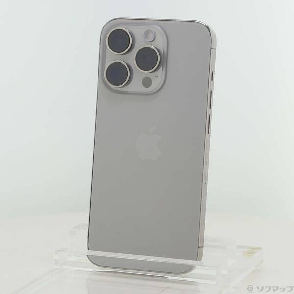〔中古〕Apple(アップル) iPhone15 Pro 128GB ナチュラルチタニウム MTU93J／A SIMフリー〔196-ud〕 | 