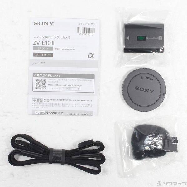 〔中古〕SONY(ソニー) VLOGCAM ZV-E10 II ボディ ブラック ZV-E10M2 B〔251-ud〕 |  | 05