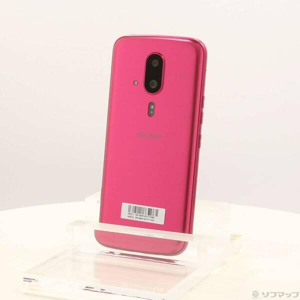 〔中古〕FCNT らくらくスマートフォン 128GB ピンク F-53E docomo SIMフリー〔295-ud〕 | 