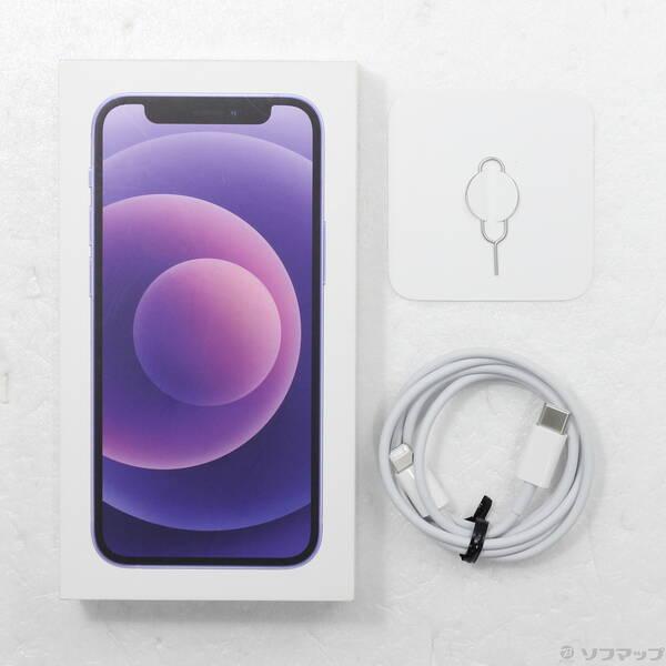 〔中古〕Apple(アップル) iPhone12 mini 64GB パープル MJQC3J／A SIMフリー〔269-ud〕 |  | 04