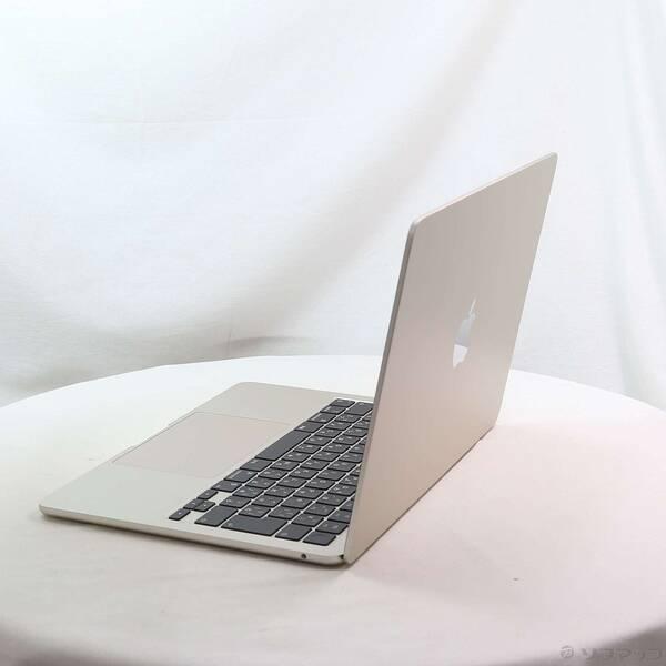 〔中古〕Apple(アップル) MacBook Air 13.6-inch Mid-2022 MLY23J／A Apple M2 8コアCPU_10コアGPU 8GB SSD512GB スターライト 〔26.3 Tahoe〕〔262-ud〕 |  | 01
