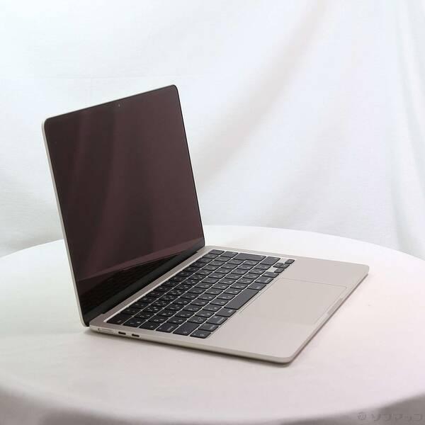 〔中古〕Apple(アップル) MacBook Air 13.6-inch Mid-2022 MLY23J／A Apple M2 8コアCPU_10コアGPU 8GB SSD512GB スターライト 〔26.3 Tahoe〕〔262-ud〕 |  | 03