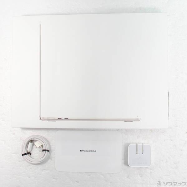 〔中古〕Apple(アップル) MacBook Air 13.6-inch Mid-2022 MLY23J／A Apple M2 8コアCPU_10コアGPU 8GB SSD512GB スターライト 〔26.3 Tahoe〕〔262-ud〕 |  | 04