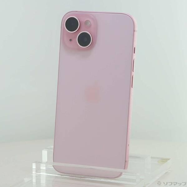 〔中古〕Apple(アップル) iPhone15 128GB ピンク MTMJ3J／A SIMフリー〔305-ud〕 | 