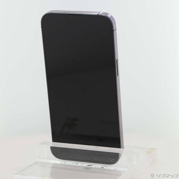〔中古〕Apple(アップル) iPhone14 Pro Max 256GB ディープパープル MQ9E3J／A SIMフリー〔377-ud〕 |  | 02