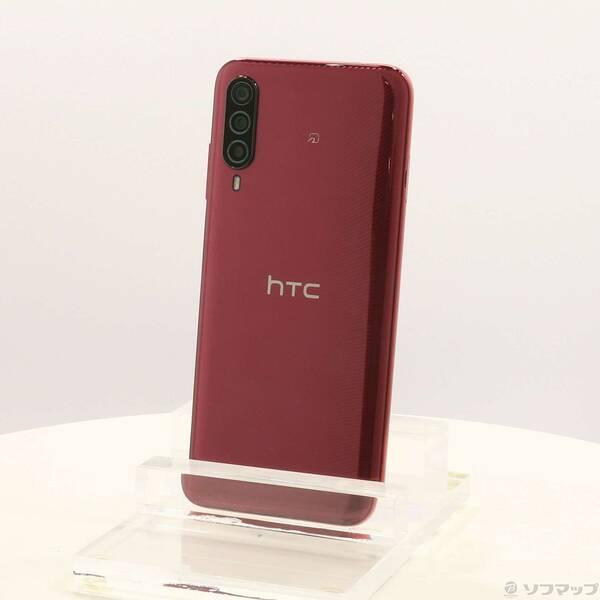〔中古〕htc(エイチティーシー) HTC Desire 22 pro 128GB サルサ・レッド 99HATD003-00 SIMフリー〔295-ud〕 | 