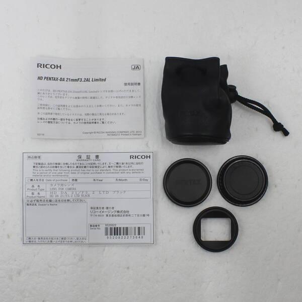 〔中古〕PENTAX(ペンタックス) 〔展示品〕 HD PENTAX-DA 21mm F3.2 AL Limited ブラック (レンズ)〔262-ud〕 |  | 04