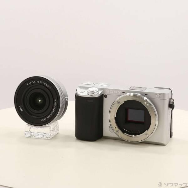 〔中古〕SONY(ソニー) 〔展示品〕 α6400 パワーズームレンズキット シルバー ILCE-6400K S〔262-ud〕 | 