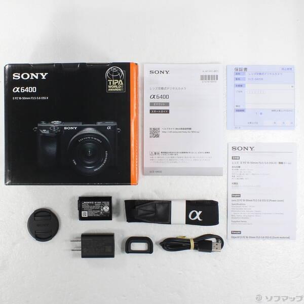 〔中古〕SONY(ソニー) 〔展示品〕 α6400 パワーズームレンズキット シルバー ILCE-6400K S〔262-ud〕 |  | 05