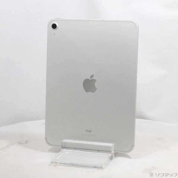 〔中古〕Apple(アップル) iPad 第10世代 256GB シルバー MQ6T3J／A auロック解除SIMフリー〔305-ud〕 | 