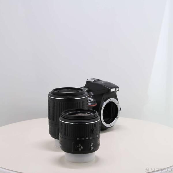 〔中古〕Nikon(ニコン) NIKON D5300 ダブルズームキット2 ブラック (2416万画素／SDXC)〔262-ud〕 |  | 03