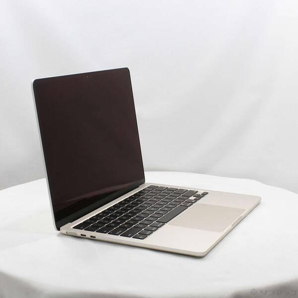 〔中古〕Apple(アップル) MacBook Air 13.6-inch Mid-2022 MLY13J／A Apple M2 8コアCPU_8コアGPU 16GB SSD512GB スターライト 〔26.3 Tahoe〕〔377-ud〕 |  | 03
