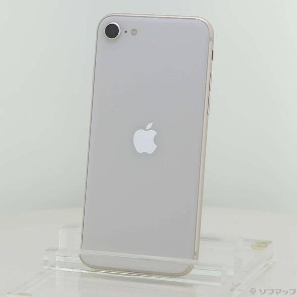 〔中古〕Apple(アップル) iPhone SE 第3世代 64GB スターライト MMYD3J／A SIMフリー〔258-ud〕 | 