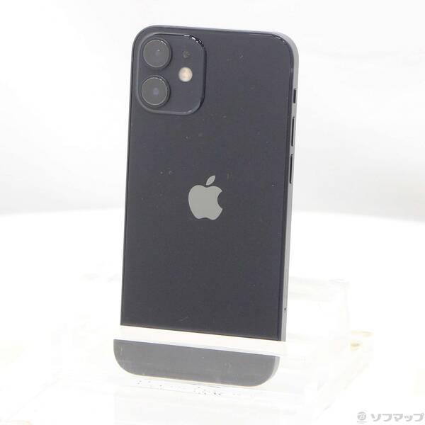 〔中古〕Apple(アップル) iPhone12 mini 64GB ブラック MGA03J／A SIMフリー〔377-ud〕 | 