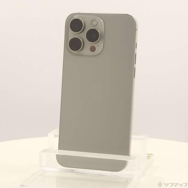 〔中古〕Apple(アップル) iPhone15 Pro Max 256GB ナチュラルチタニウム MU6R3J／A SIMフリー〔251-ud〕 | 