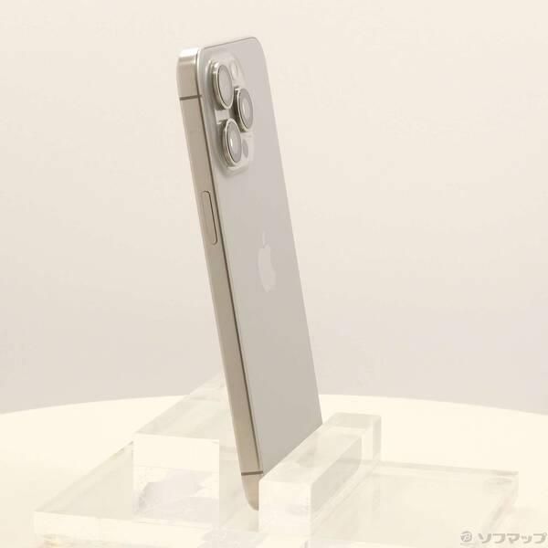 〔中古〕Apple(アップル) iPhone15 Pro Max 256GB ナチュラルチタニウム MU6R3J／A SIMフリー〔251-ud〕 |  | 03