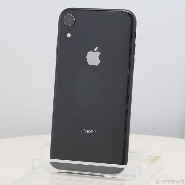 〔中古〕Apple(アップル) iPhoneXR 64GB ブラック MT002J／A SIMフリー〔258-ud〕 | 