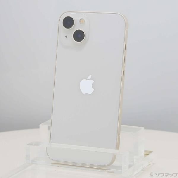 〔中古〕Apple(アップル) iPhone13 128GB スターライト MLND3J／A SIMフリー〔198-ud〕 | 